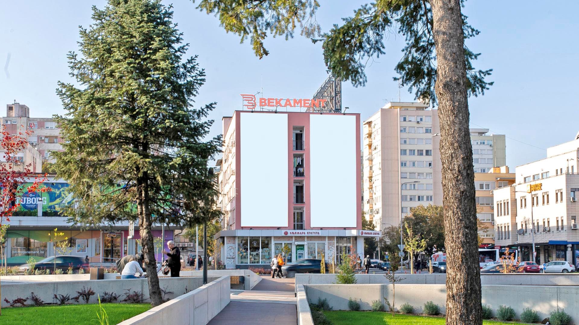 Roof sign — Centar, Bulevar, Banja Luka