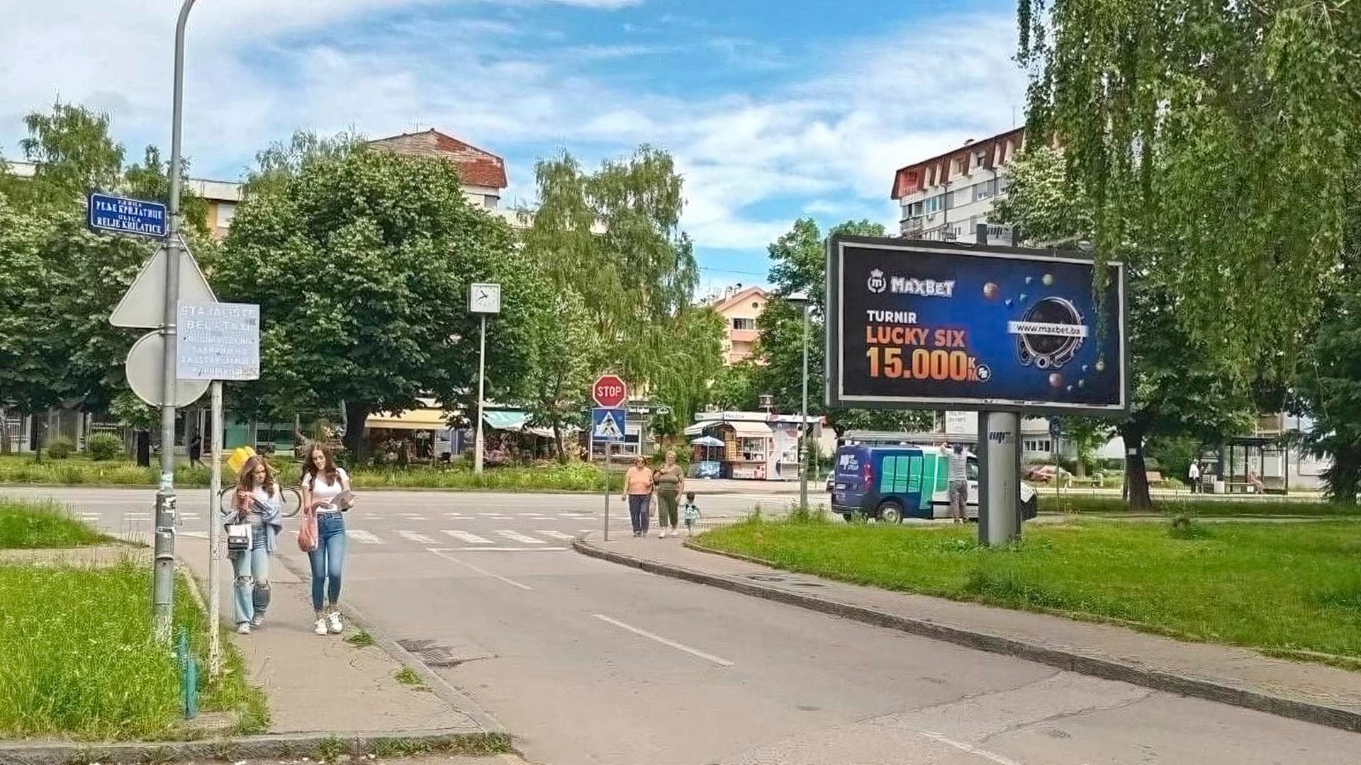 Billboard — Borik, mojMarket, Banja Luka