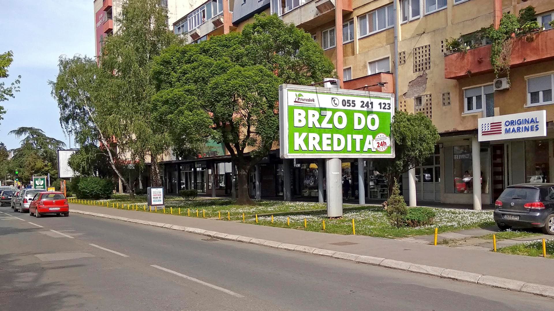 Billboard — Centar, kod TC Emporium, Bijeljina
