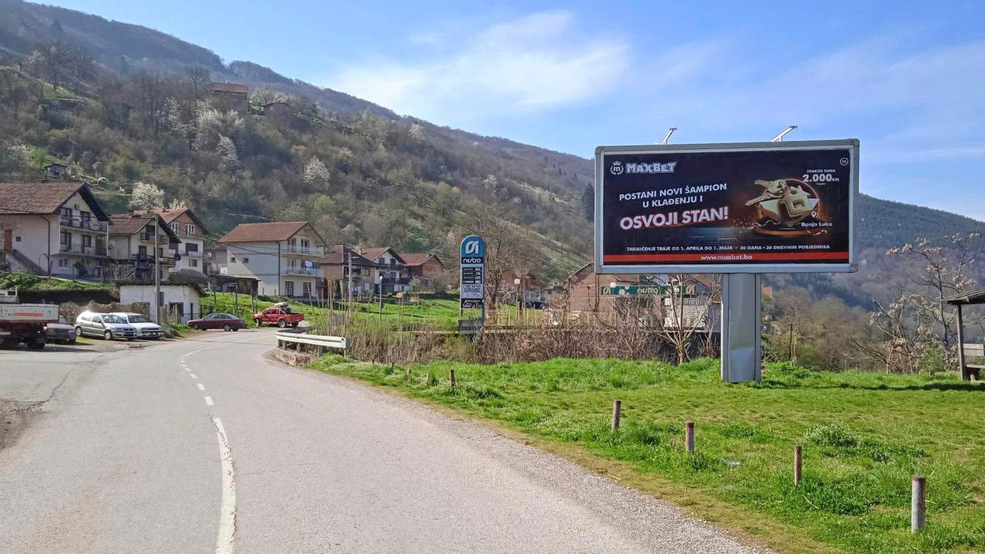Billboard — Kod BP NESTRO, Foča