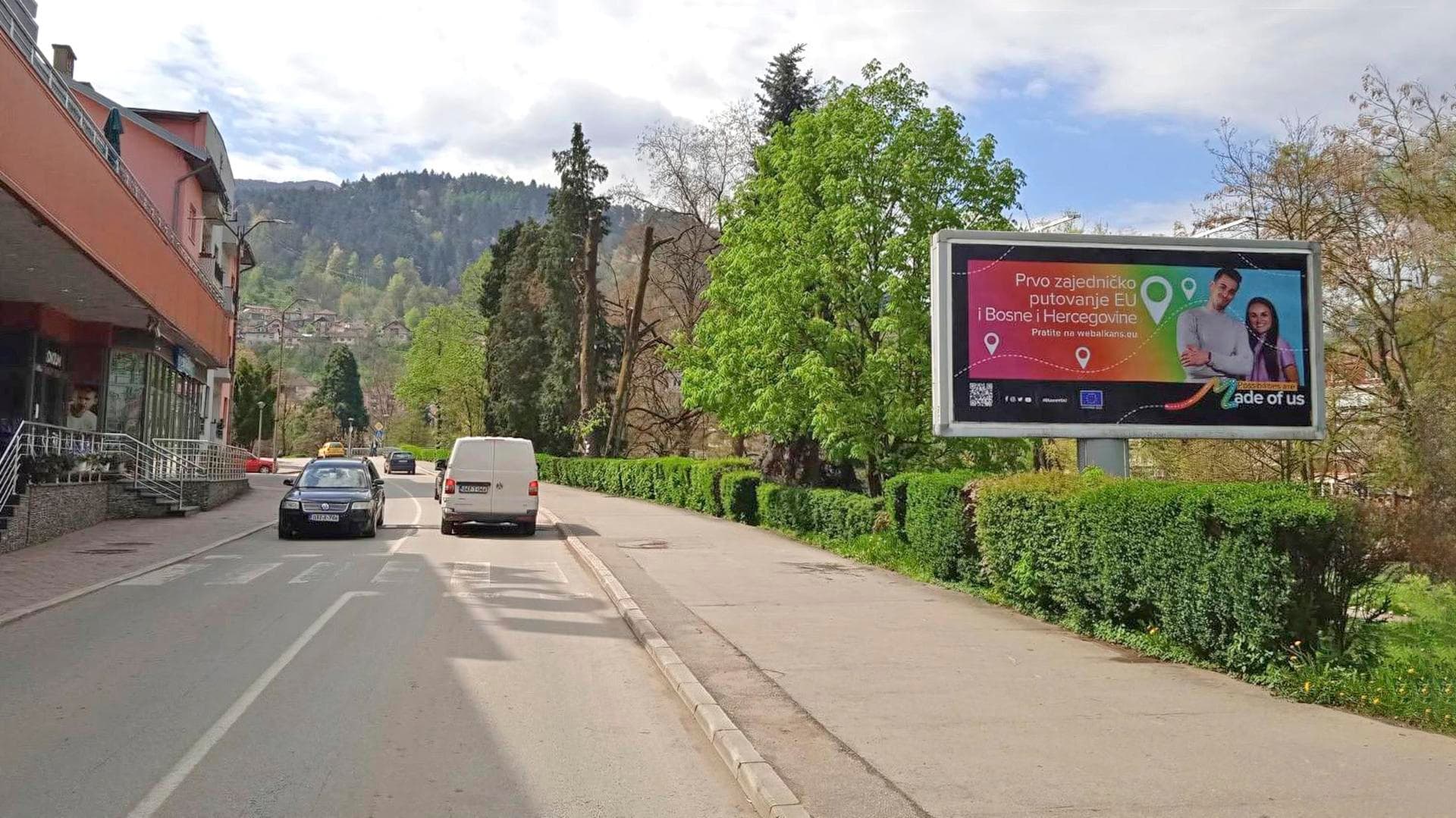 Billboard — Centar, kod TC TOM, Foča