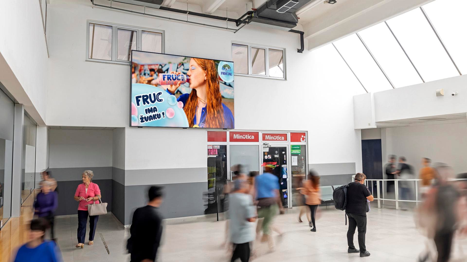 LED Display — Međunarodna autobuska stanica, Banja Luka