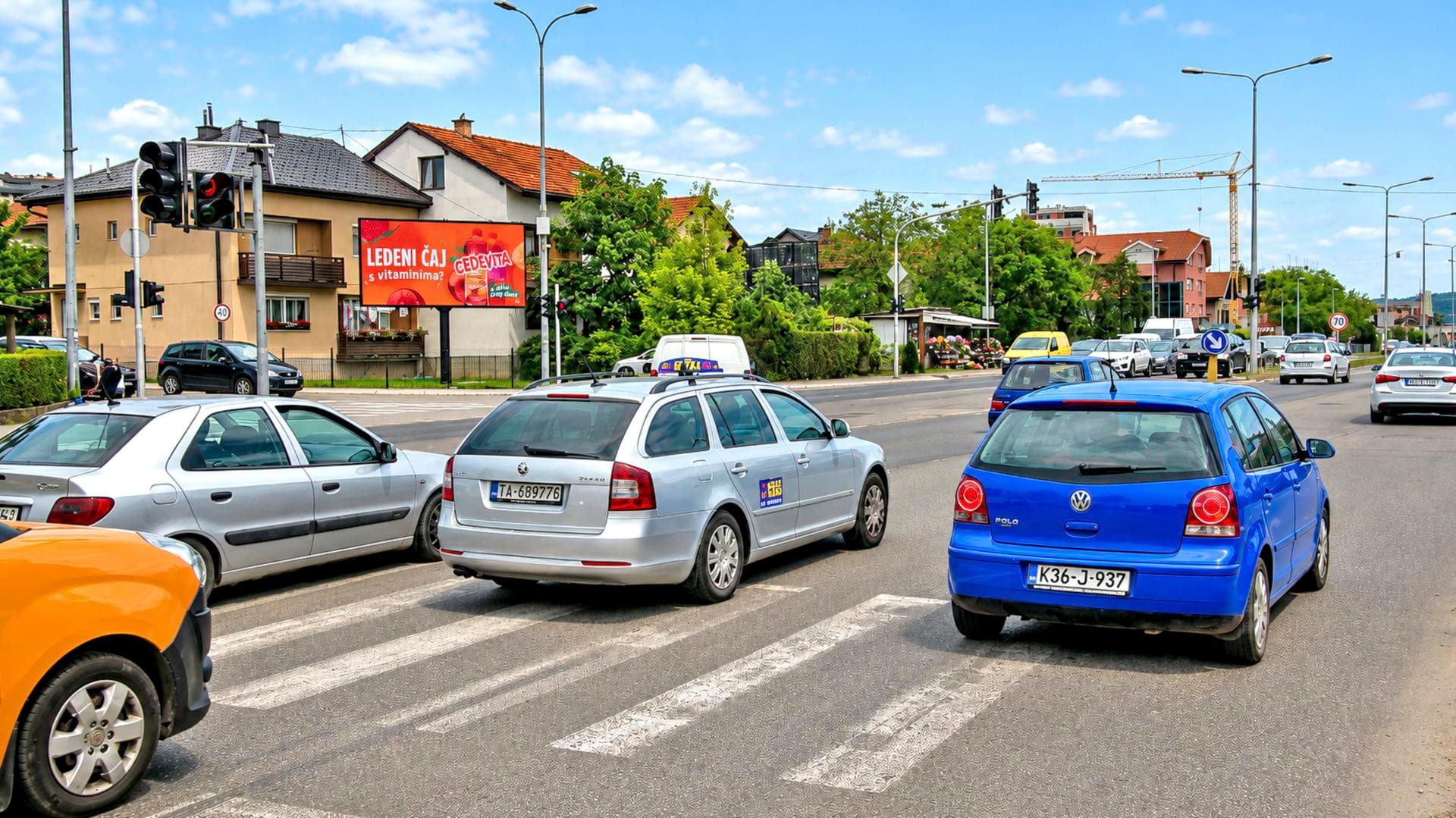 LED Display — Zapadni tranzit, TC Emporium, Banja Luka